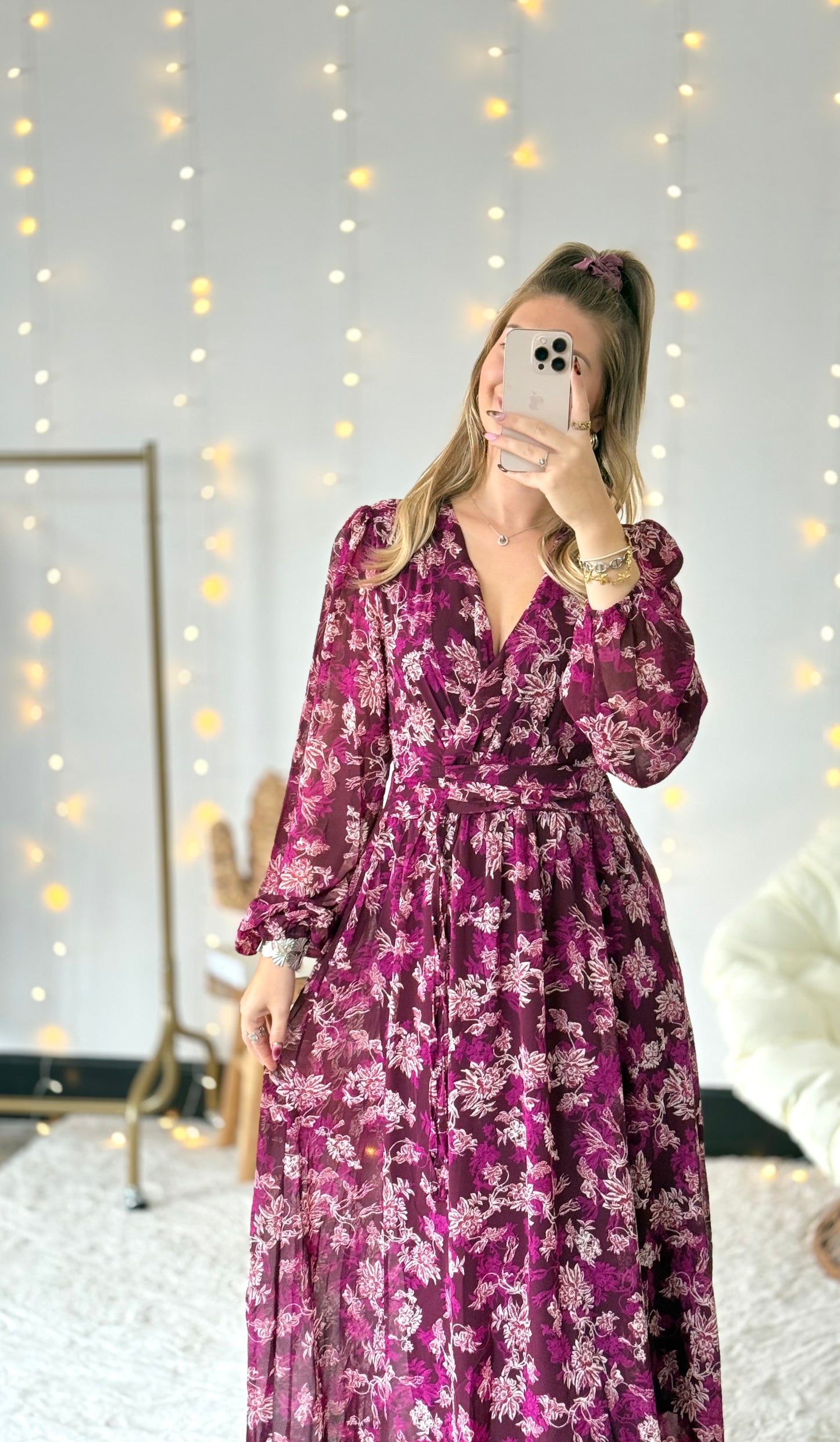 Robe longue CHARLOTTE