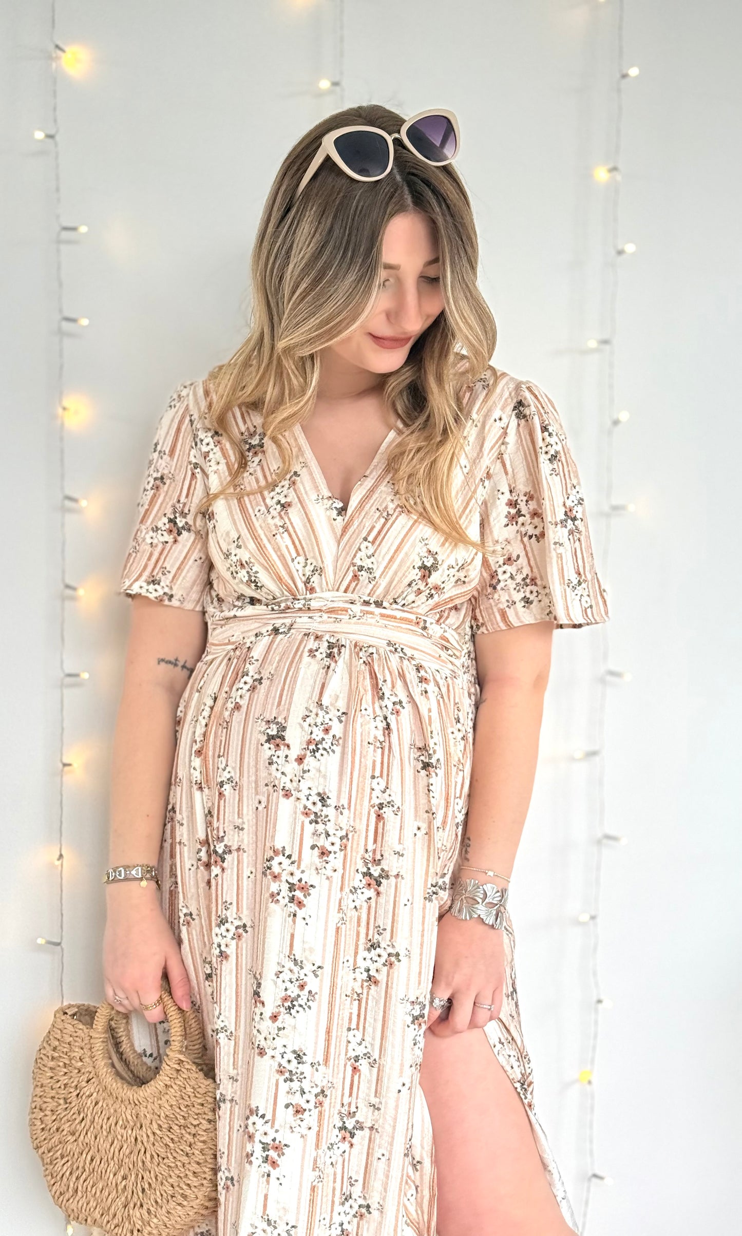 Robe longue fleurie ADELE