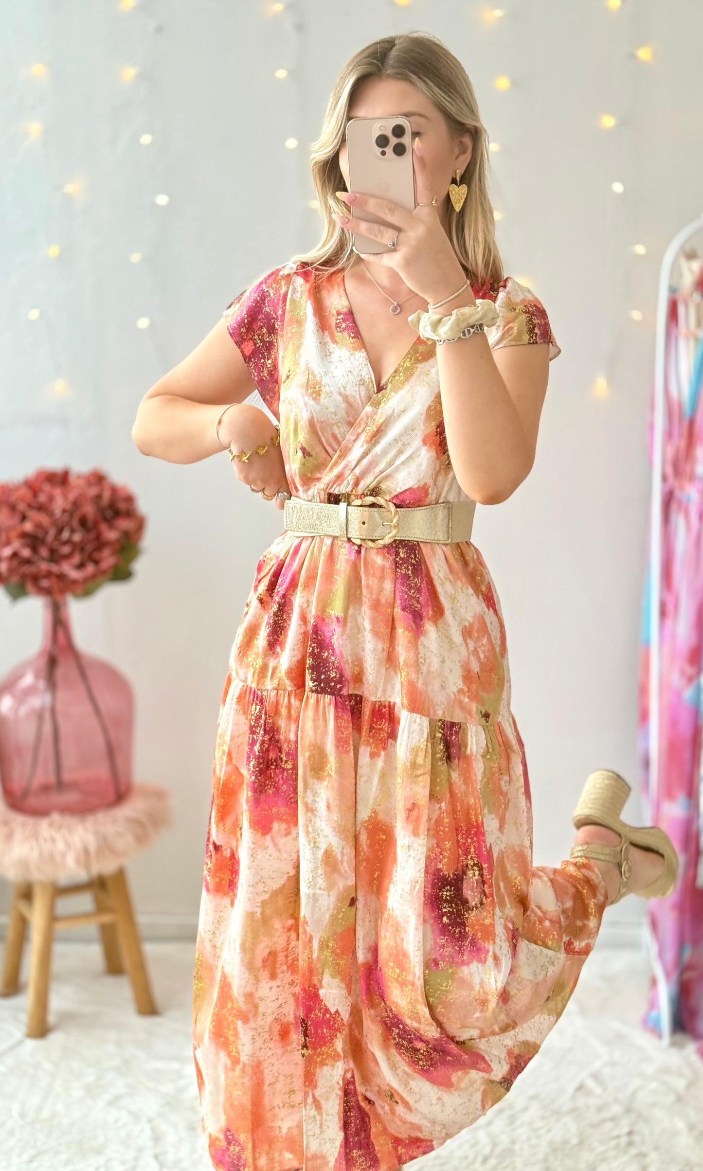 Robe longue dos nu GIULIA