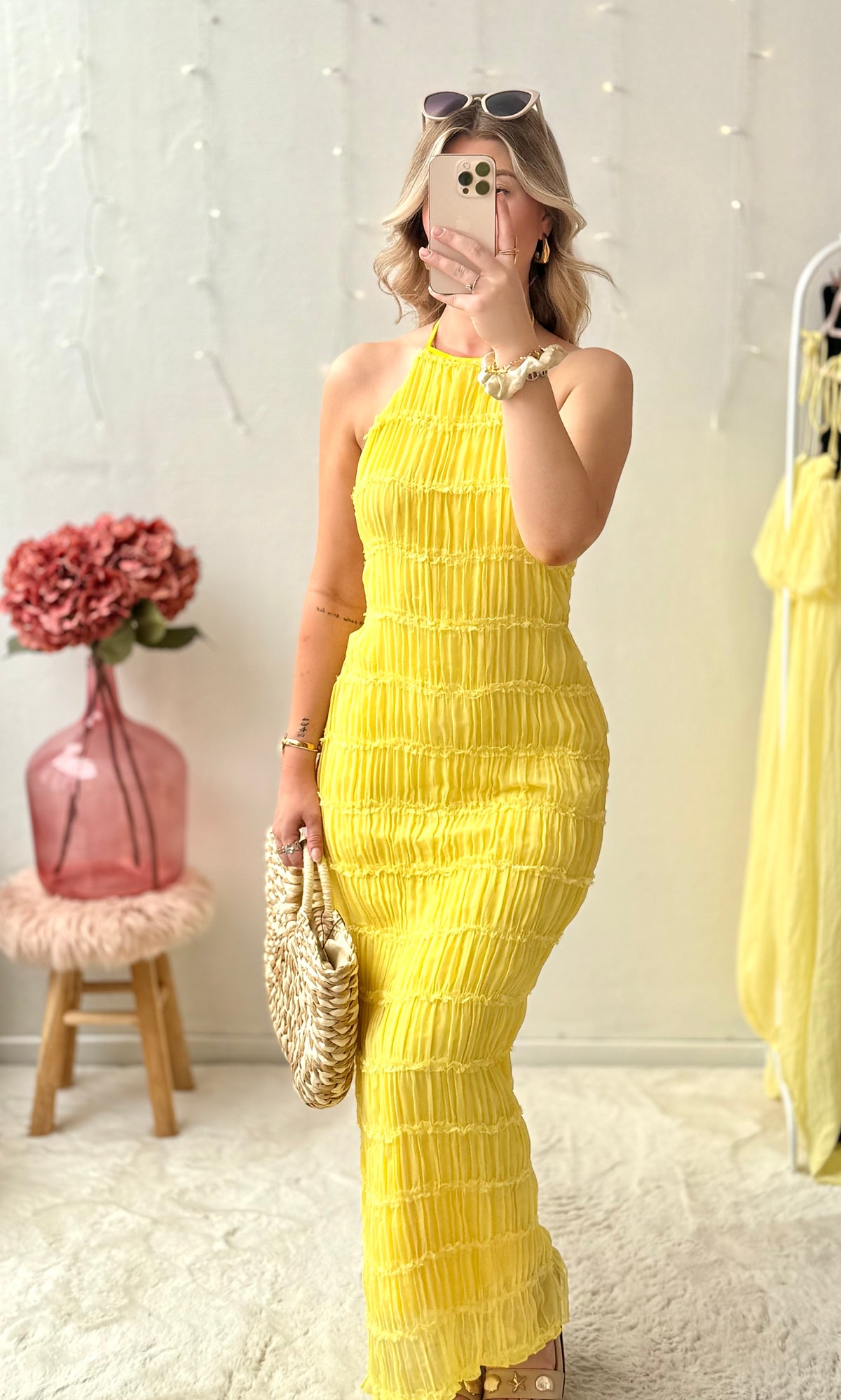 Robe longue dos nu CANNES