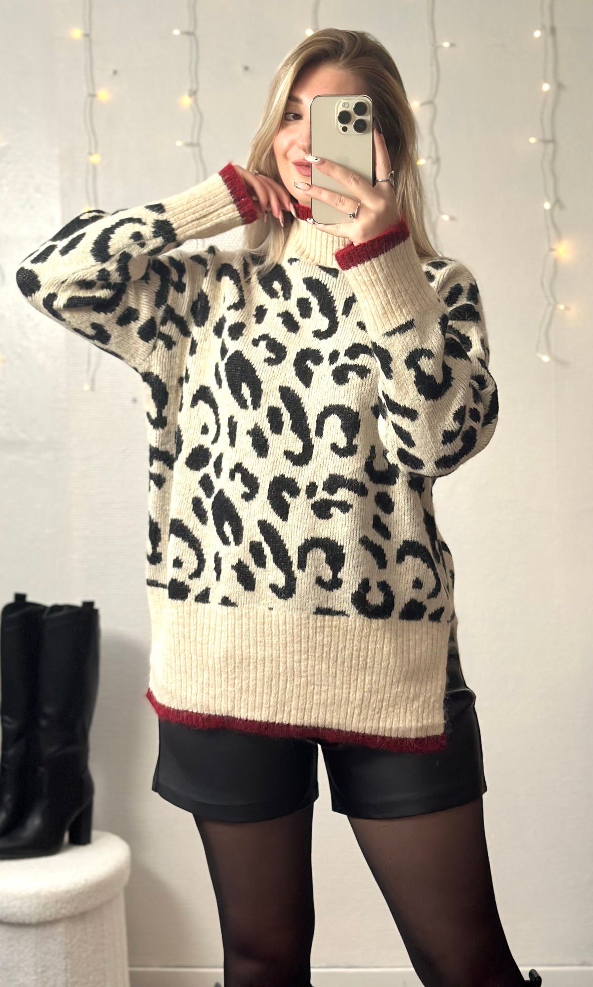 Pull léopard ELVIRA