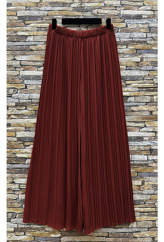 Pantalon plissé (36-50/52) MARIA 🇮🇹