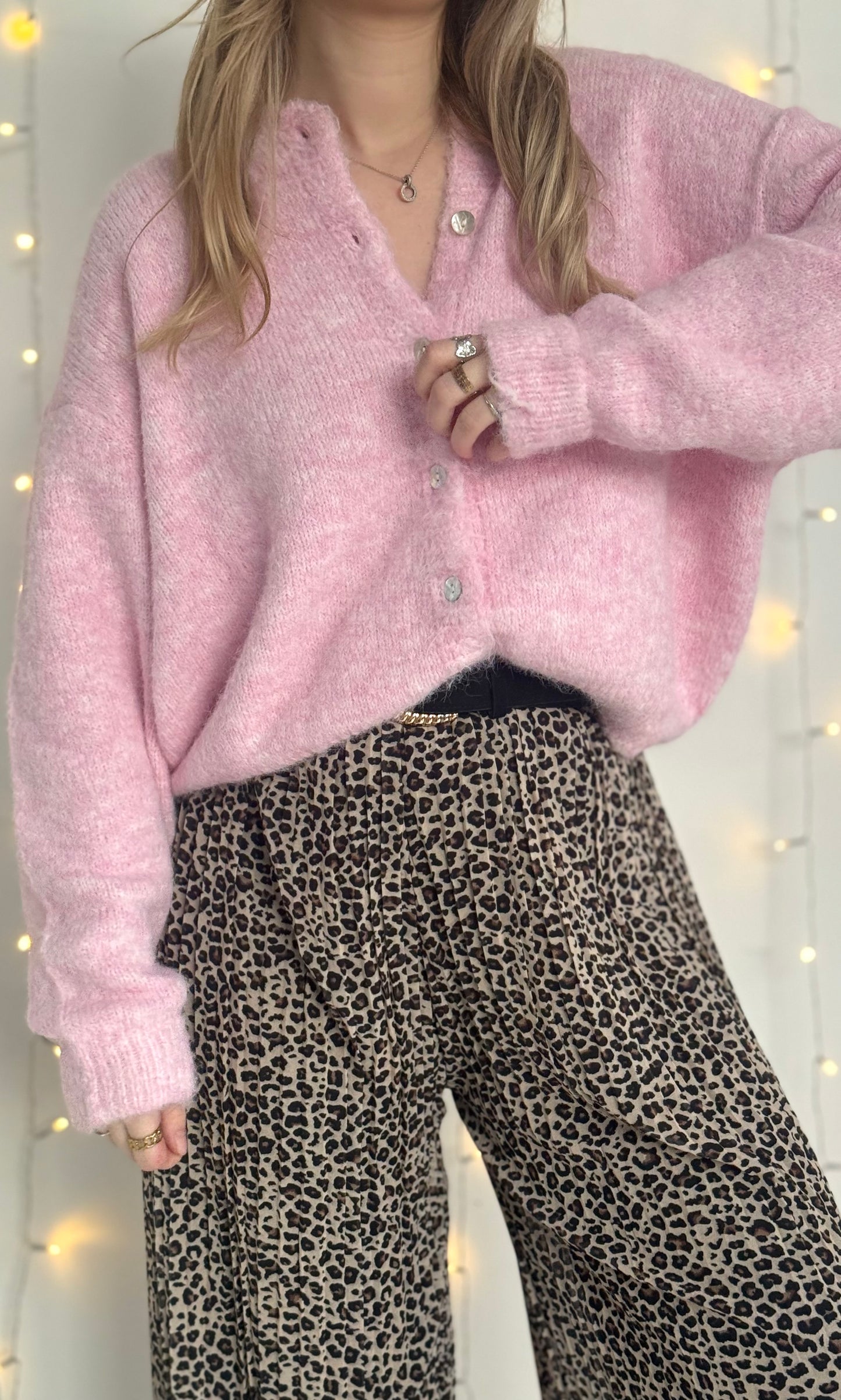 Pull rose pâle CANDY