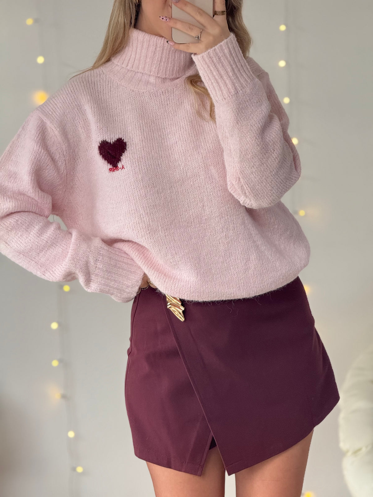 Pull avec cœur EMMA