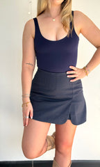 Jupe short à carreaux MARINETTE