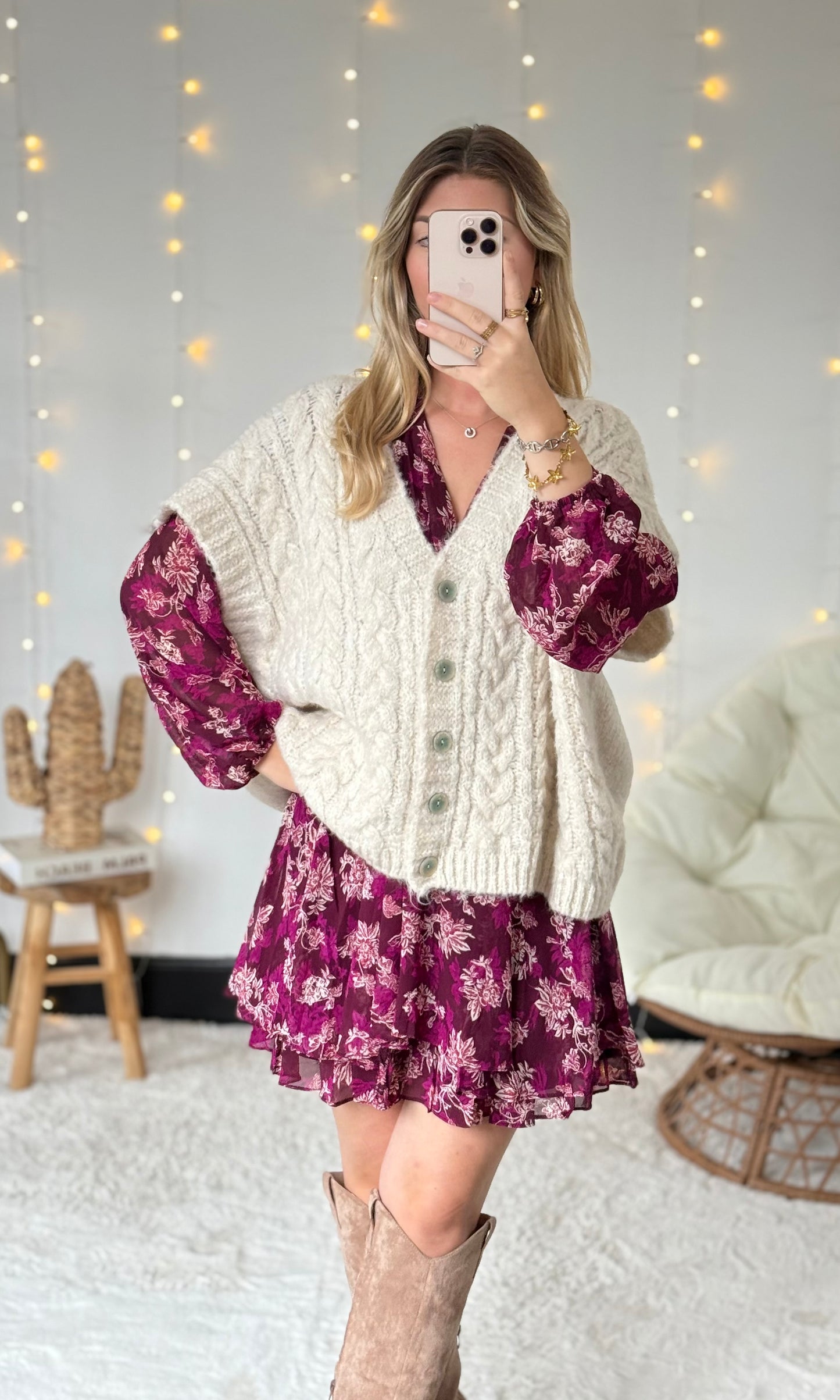Pull sans manches JENNA 🇮🇹 (expédition vers le 12)
