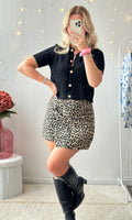 Jupe short léopard DOROTA