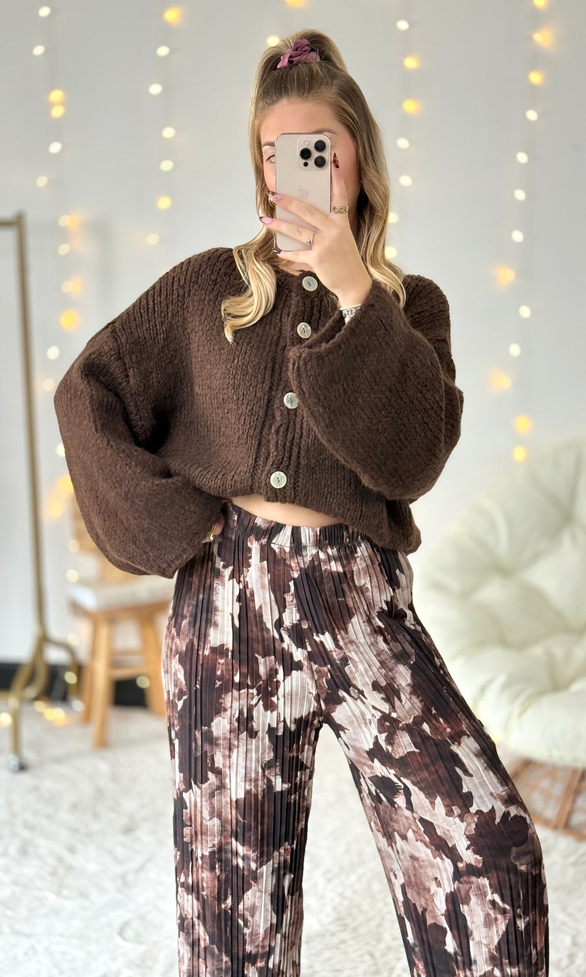 Pantalon plissé BLOOMING (34-48) 🇮🇹 - expédition vers le 23/09