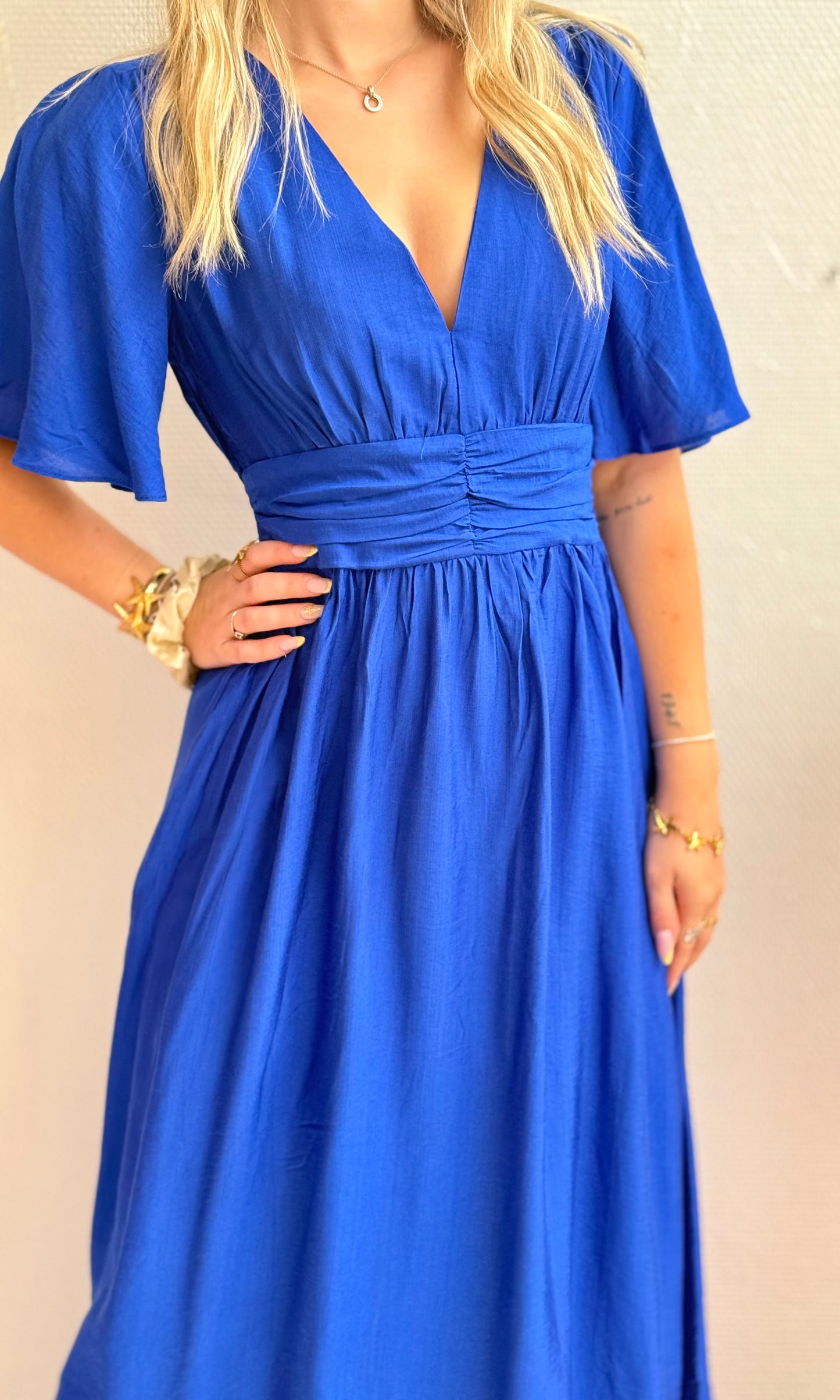 (CURVES) Robe longue SANTORINI