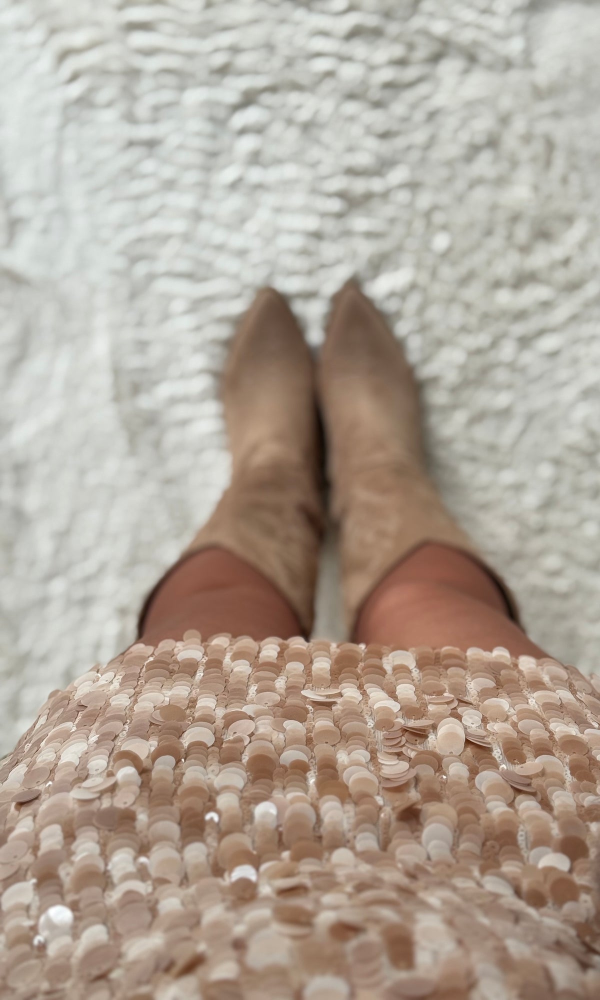 Jupe short sequins PRALIN
