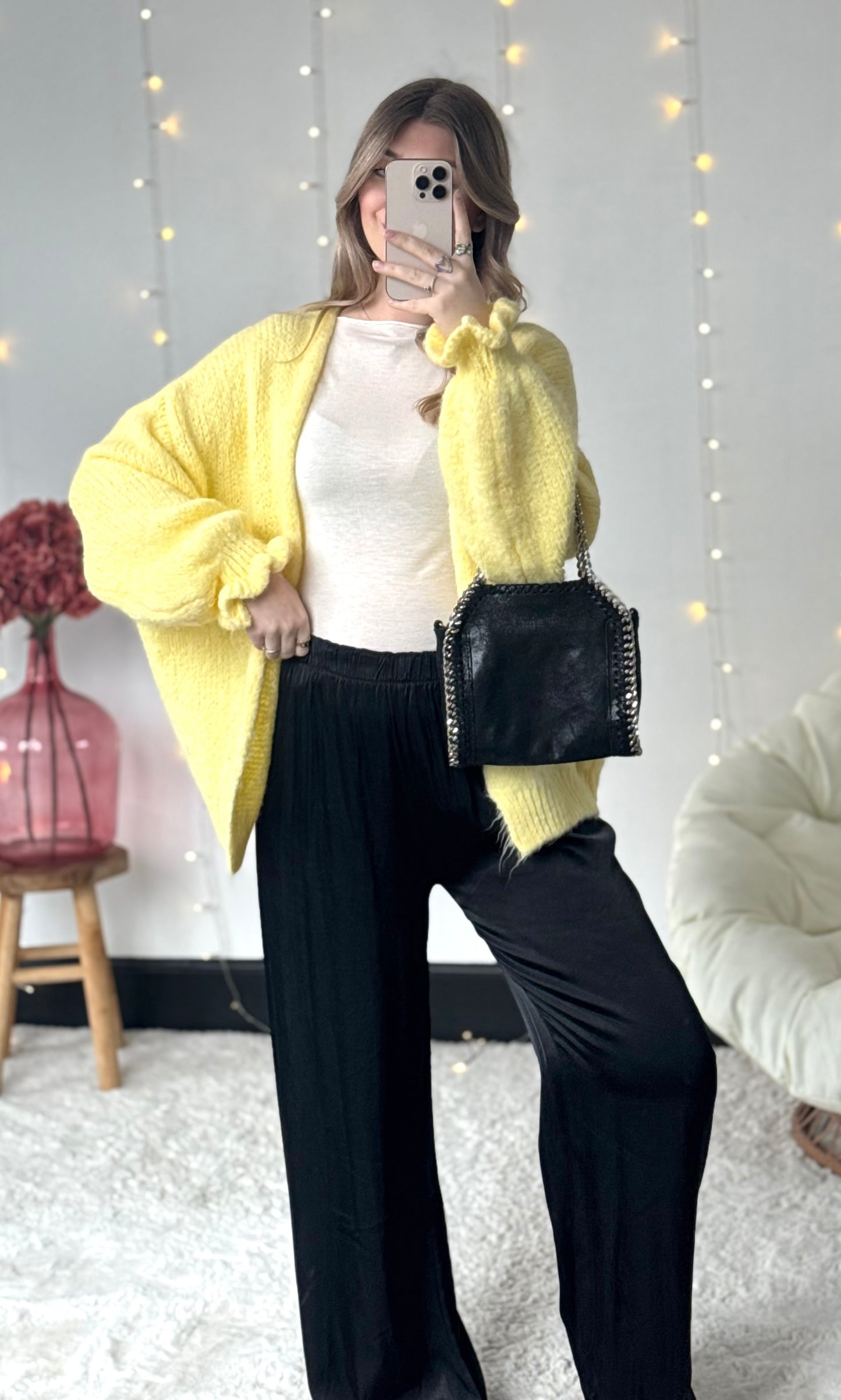 Pantalon satiné CONSTANCE 🇮🇹