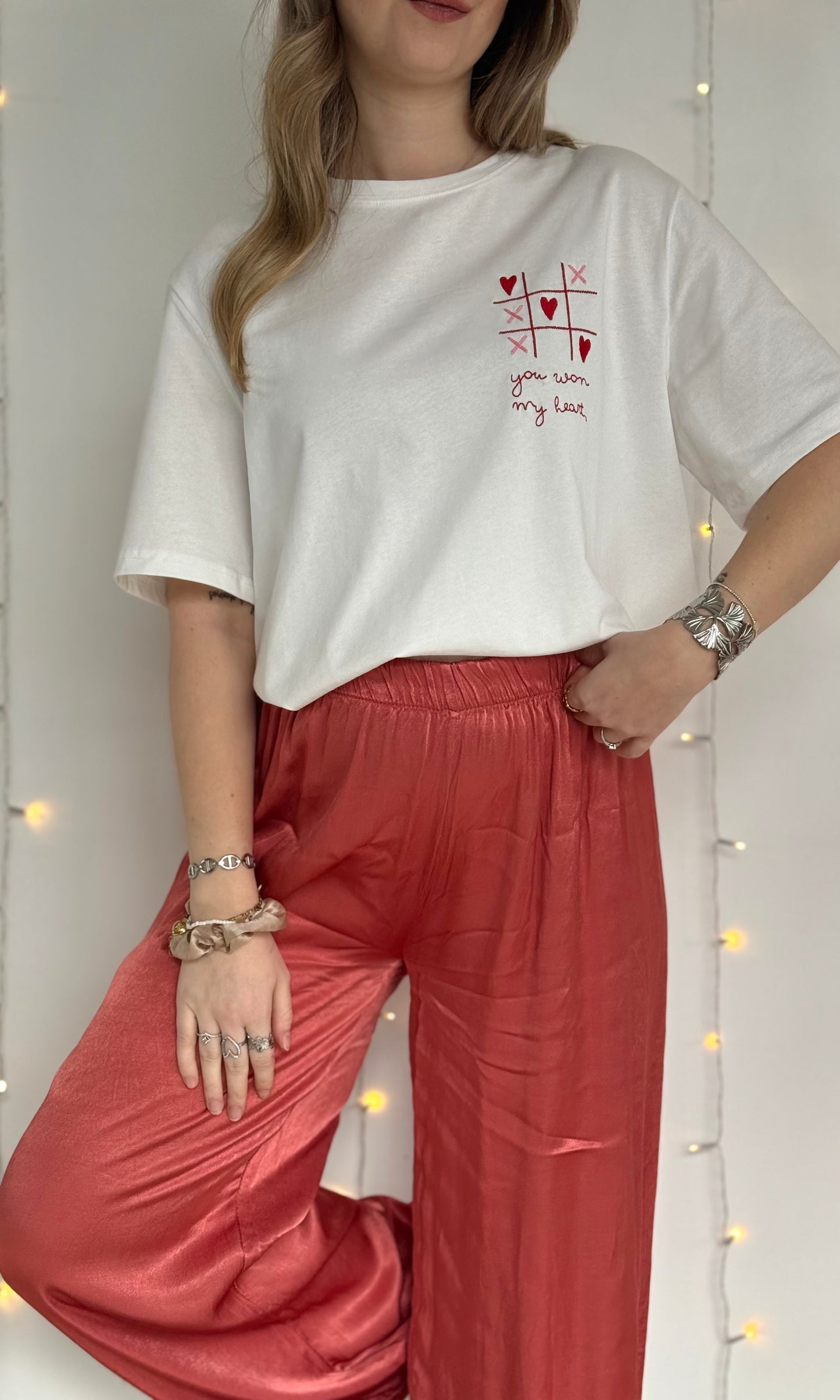 Pantalon satiné CONSTANCE 🇮🇹