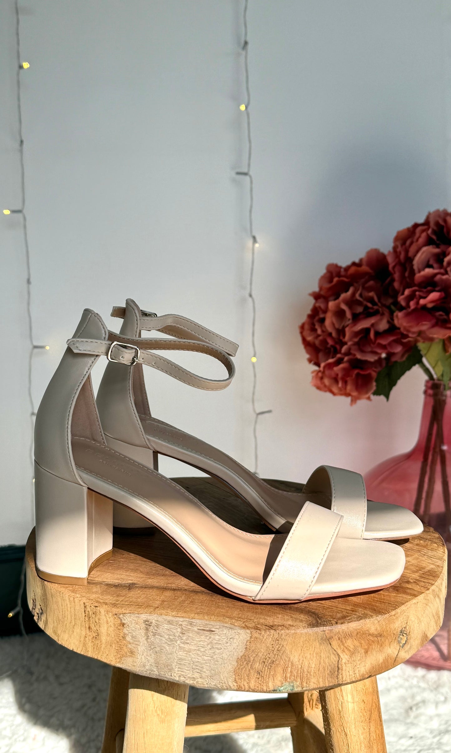 Talons ouverts beige NUDE