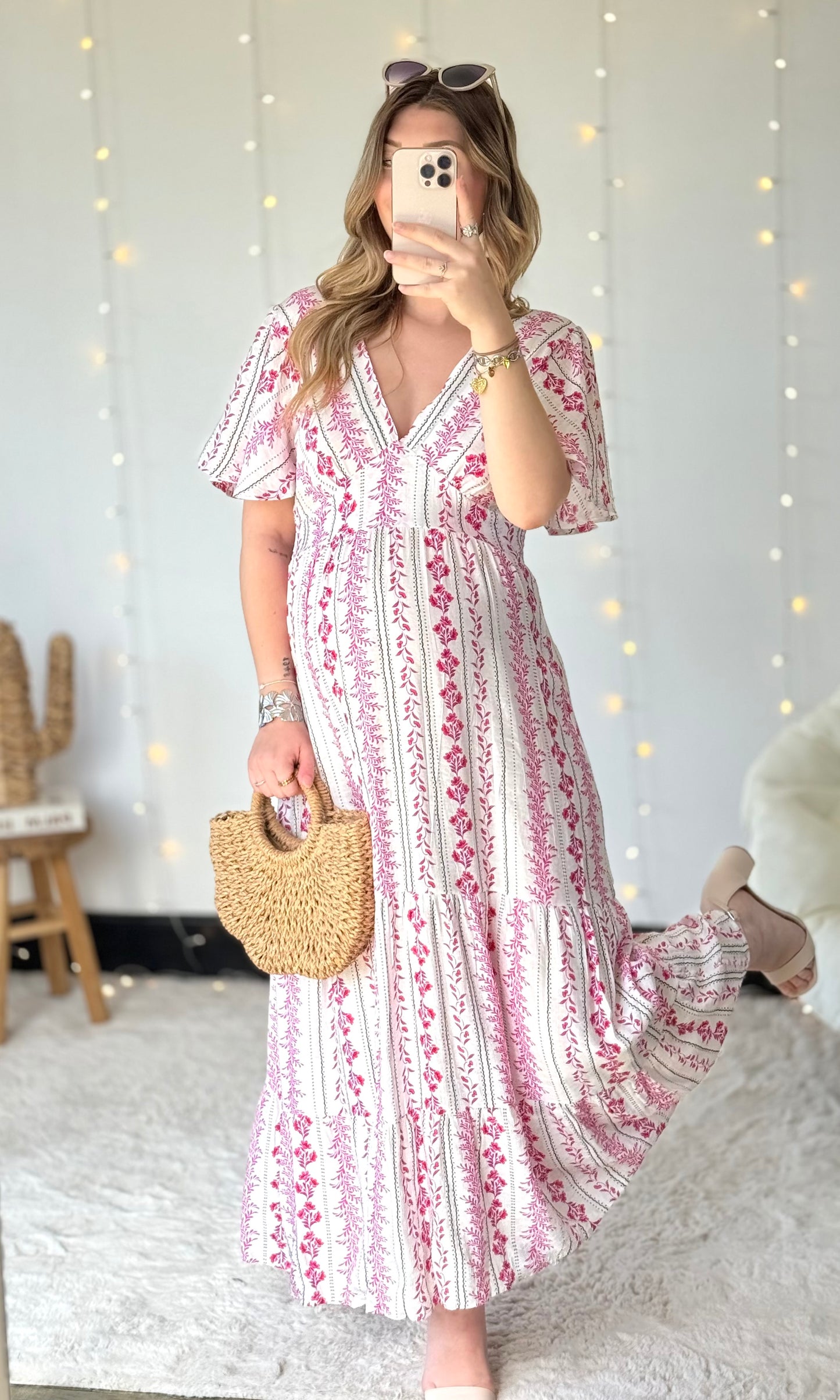 Robe en viscose SPLIT
