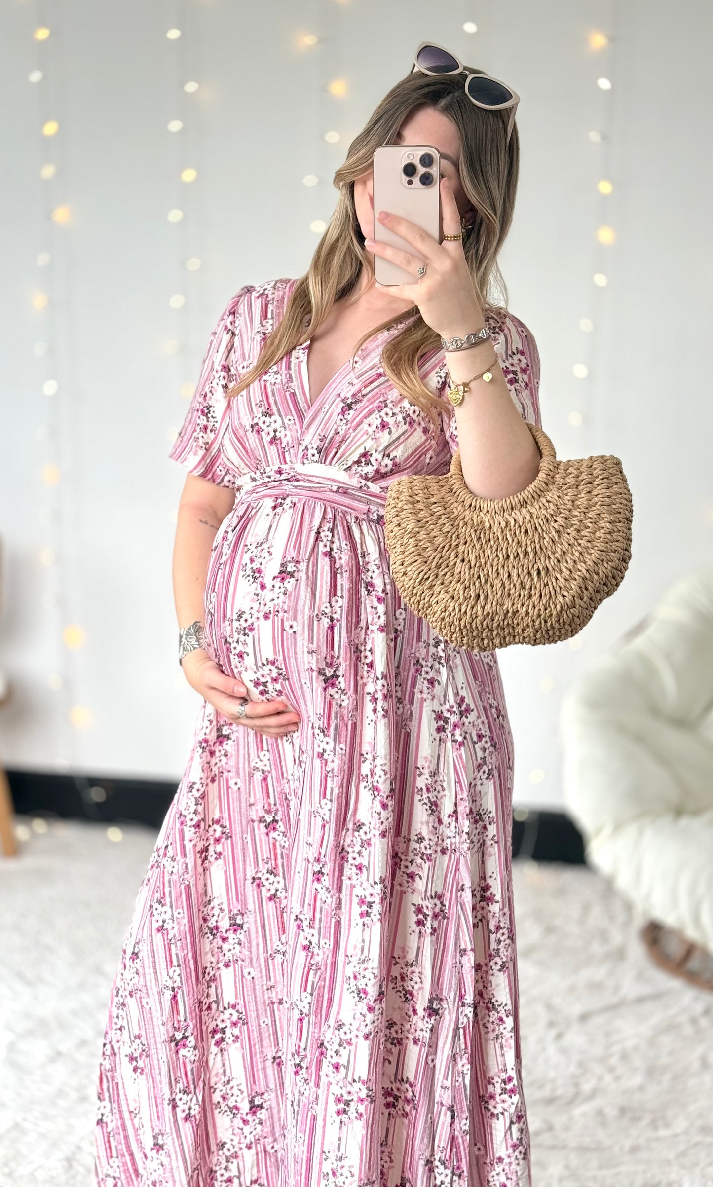 Robe longue fleurie ADELE
