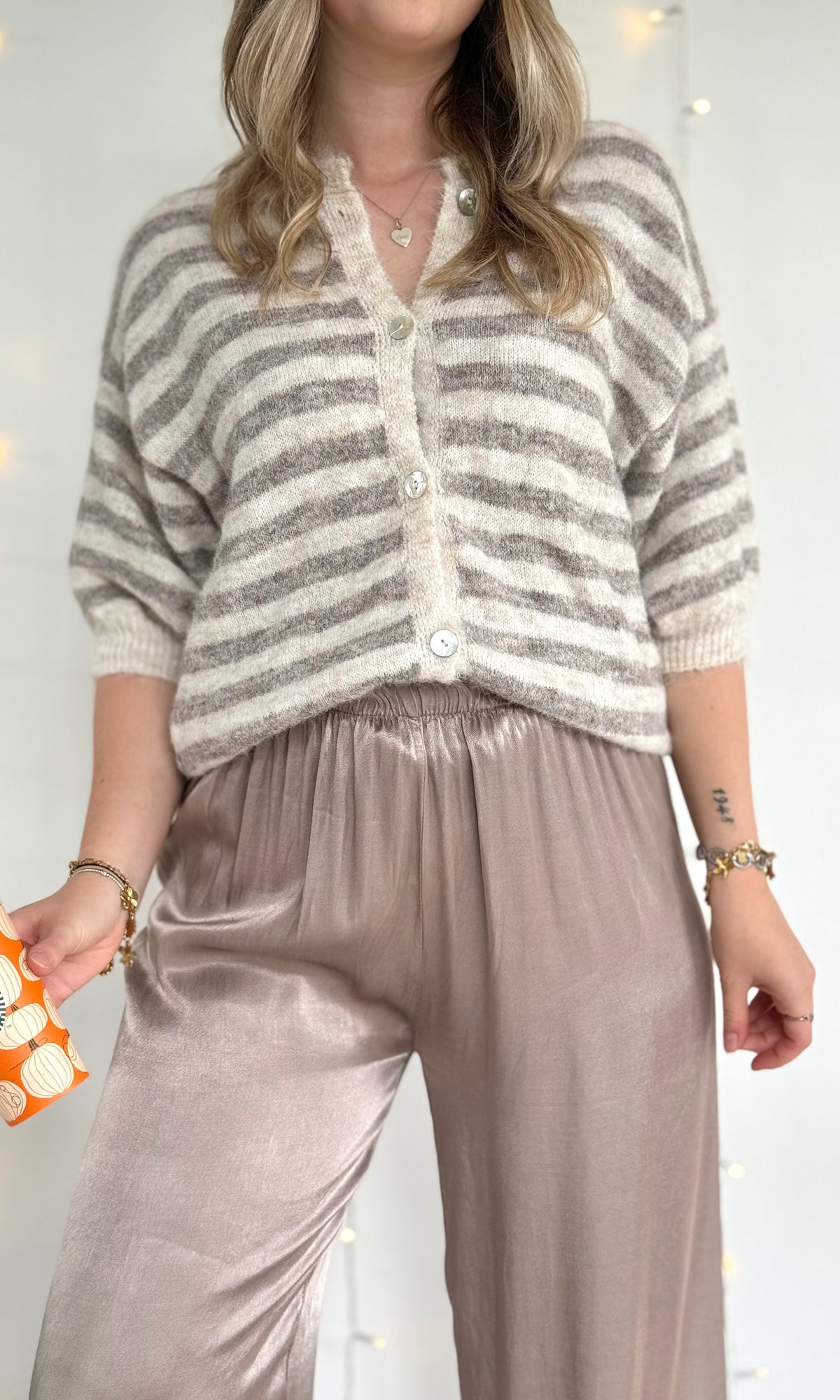 Pantalon satiné CONSTANCE 🇮🇹