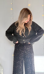 Pantalon velours à sequins STAR 🇮🇹