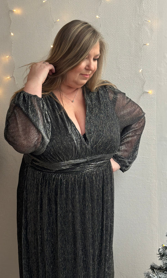 (CURVES) Robe argentée MÉLY