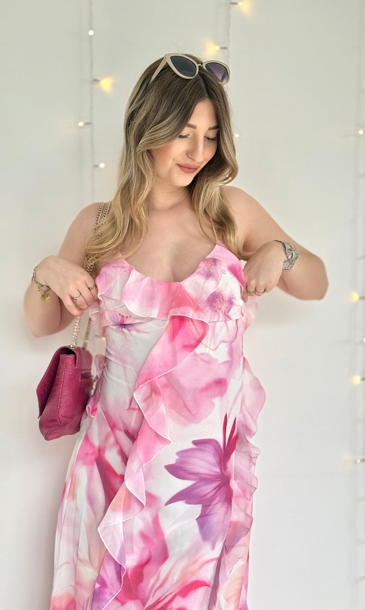Robe à froufrous ROMANTIC
