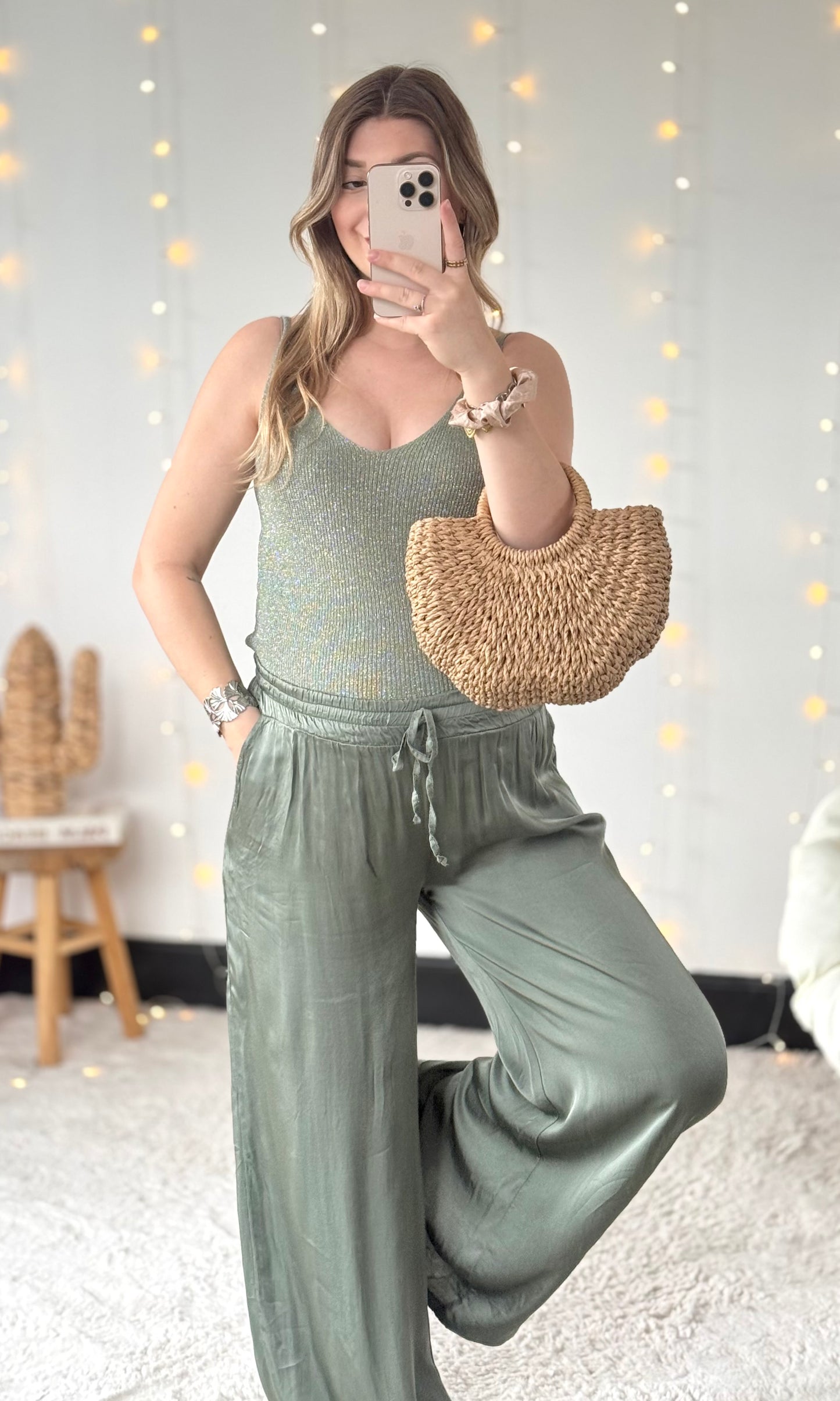Pantalon en viscose JUSTINE 🇮🇹