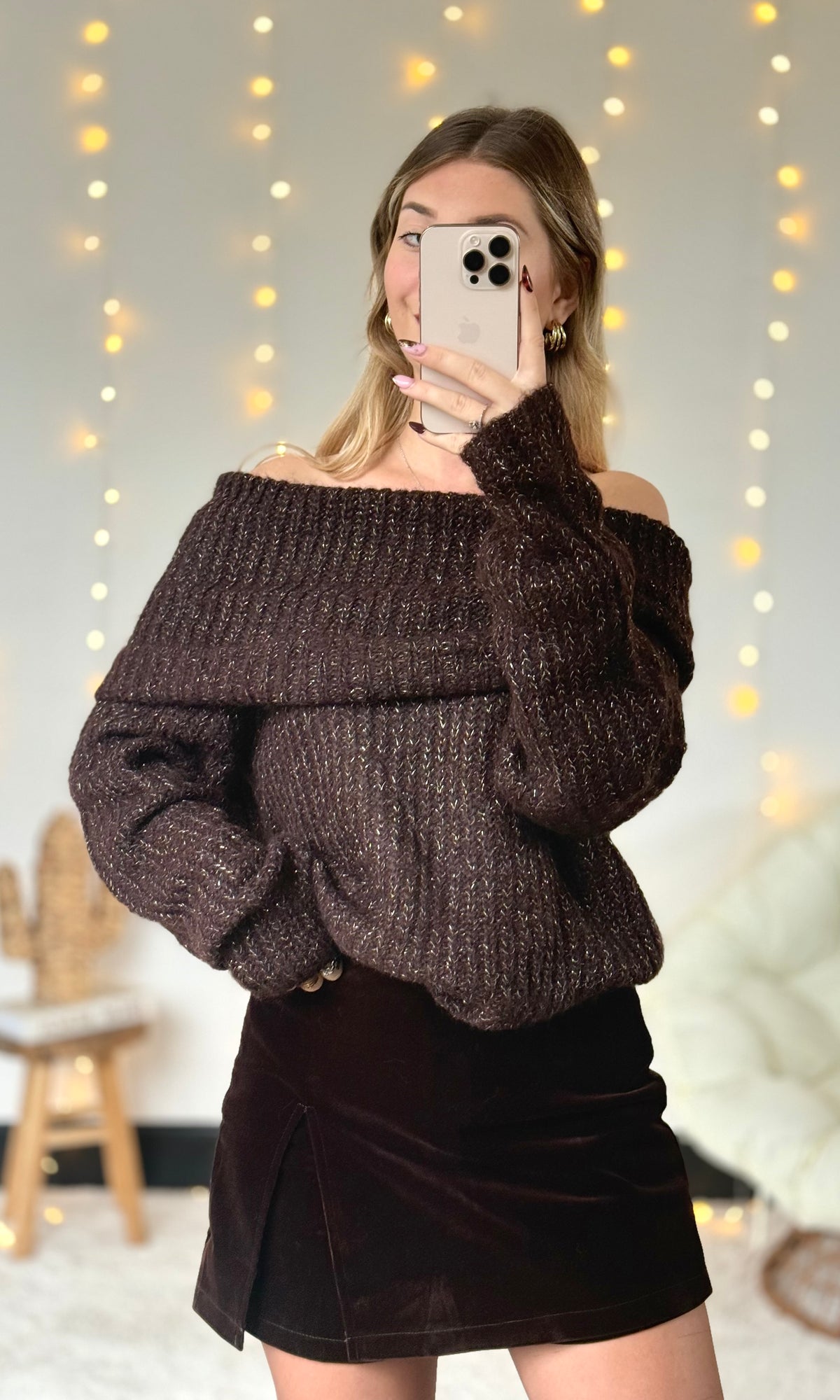 Col bardot choco CACAO