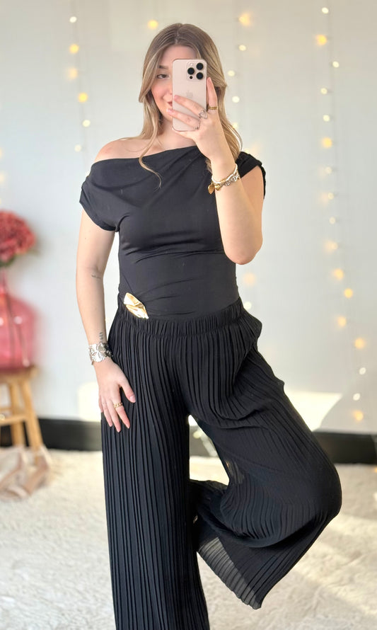 Pantalon plissé (36-50/52) MARIA 🇮🇹