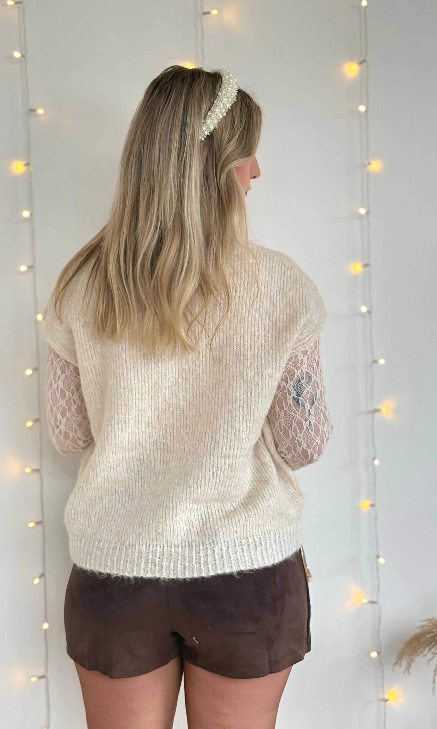 Pull en dentelle IRIS