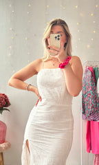 Robe blanche ROMY