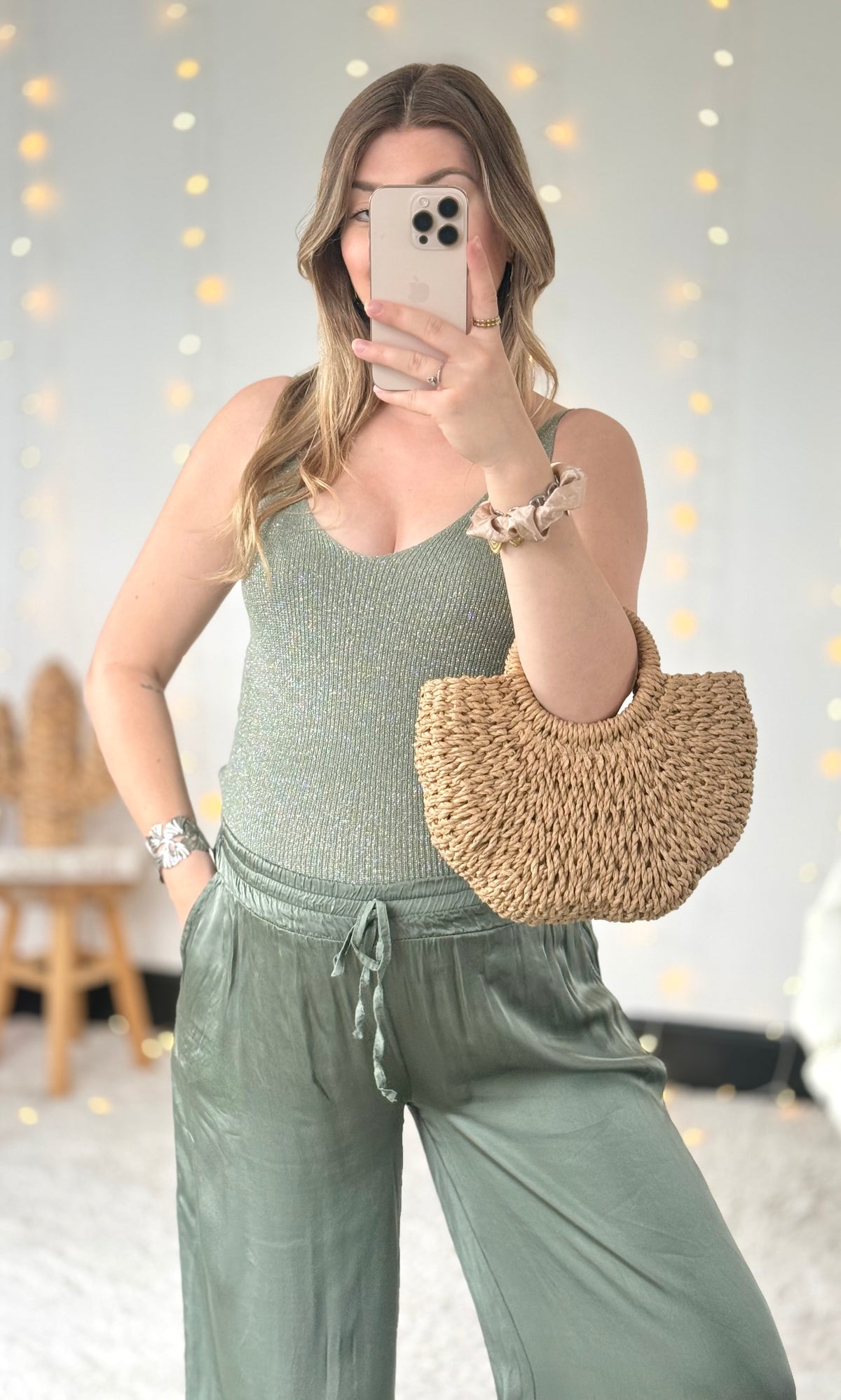 Pantalon en viscose JUSTINE 🇮🇹