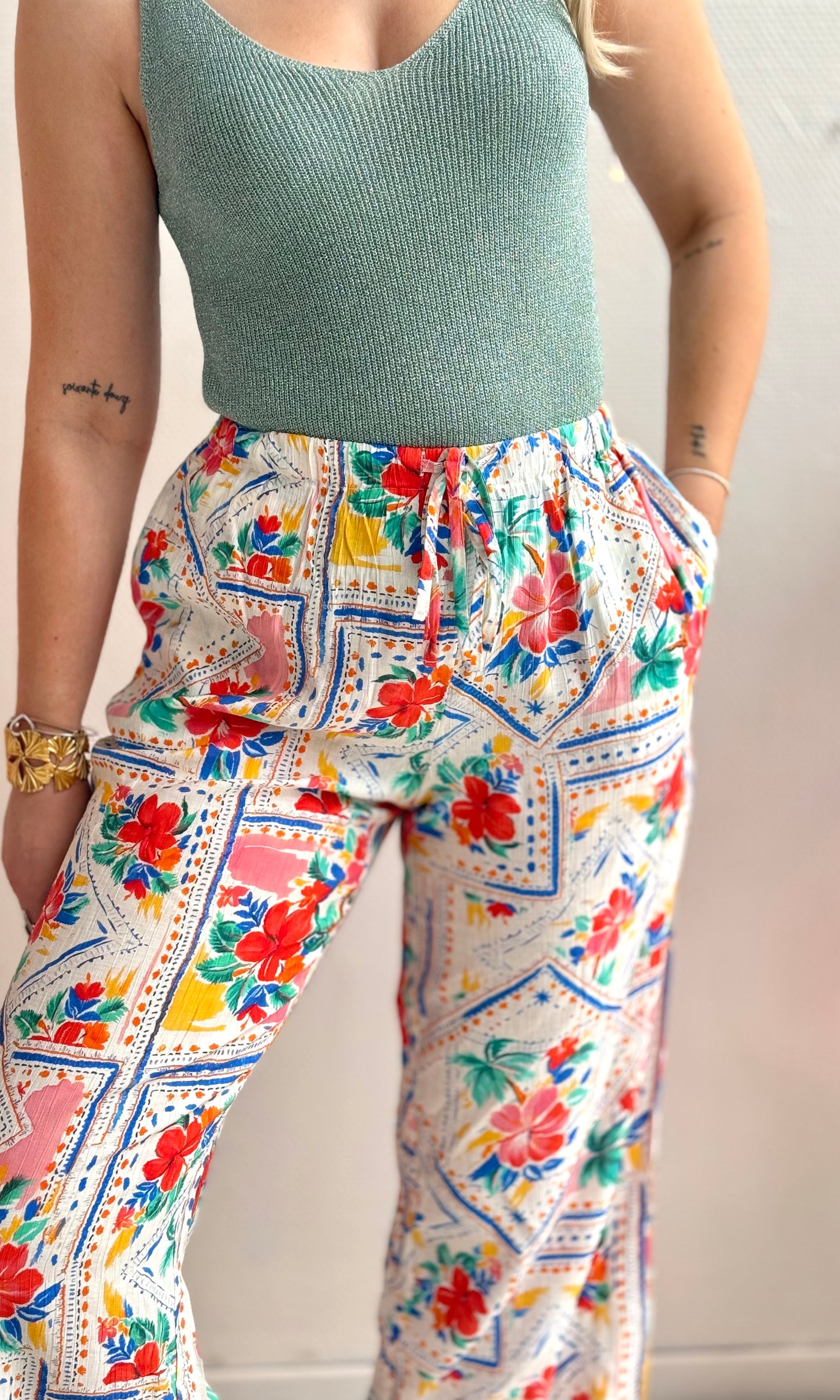 Pantalon en viscose PORTO