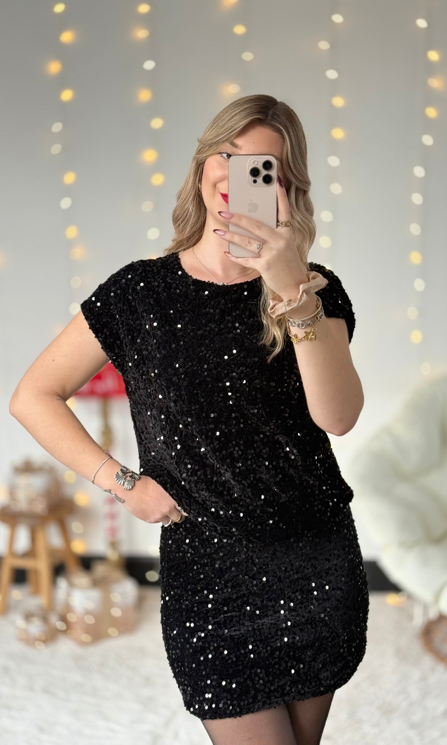 Haut à sequins ARIANA 🇮🇹