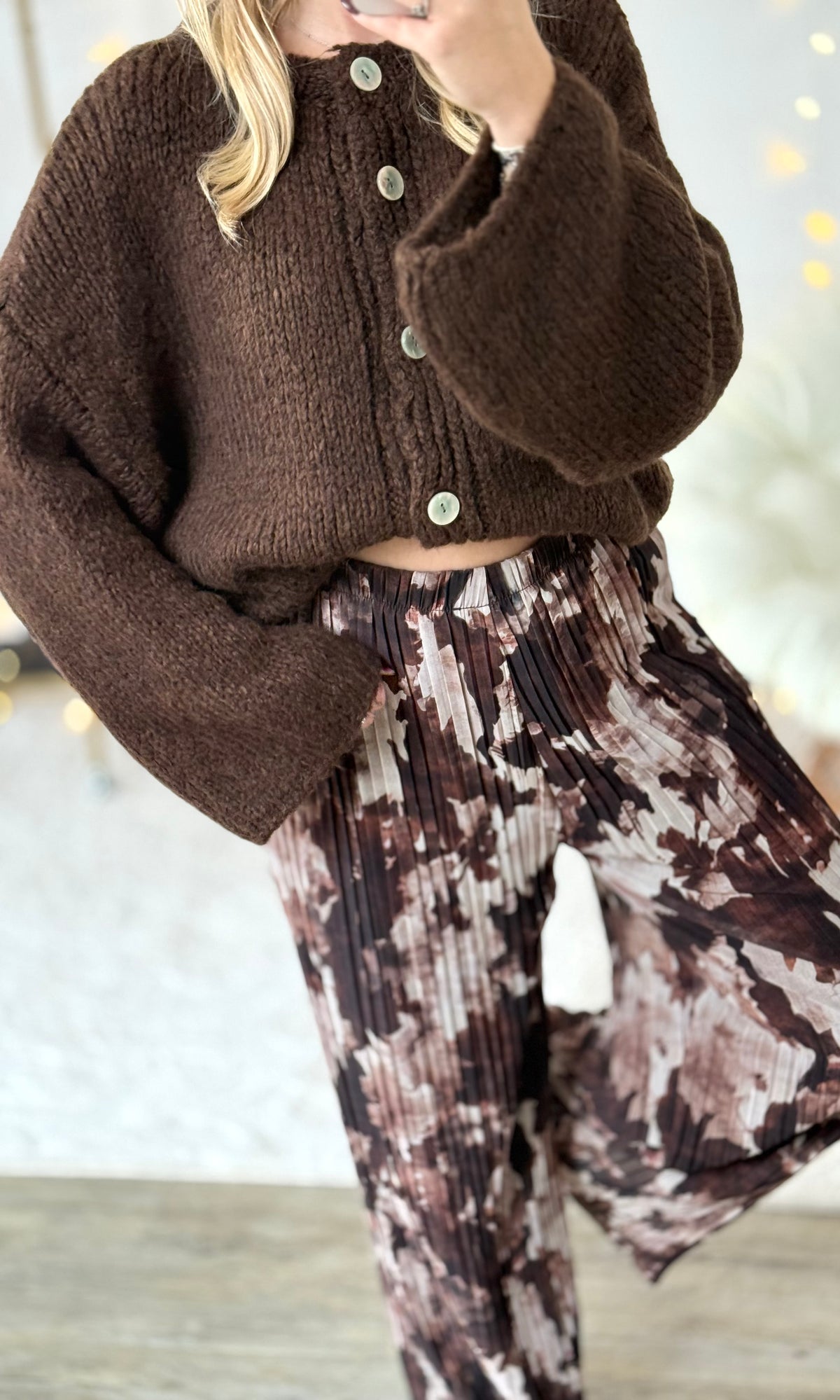 Pantalon plissé BLOOMING (34-48) 🇮🇹 - expédition vers le 23/09