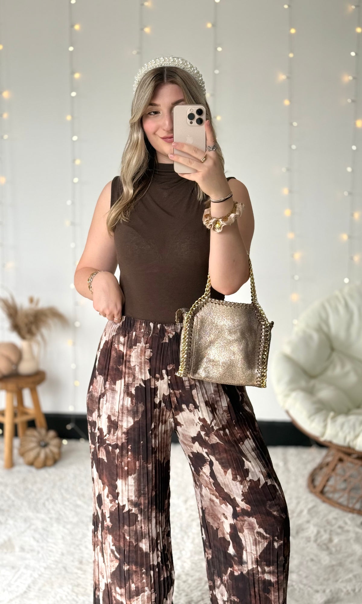 Pantalon plissé BLOOMING (34-48) 🇮🇹