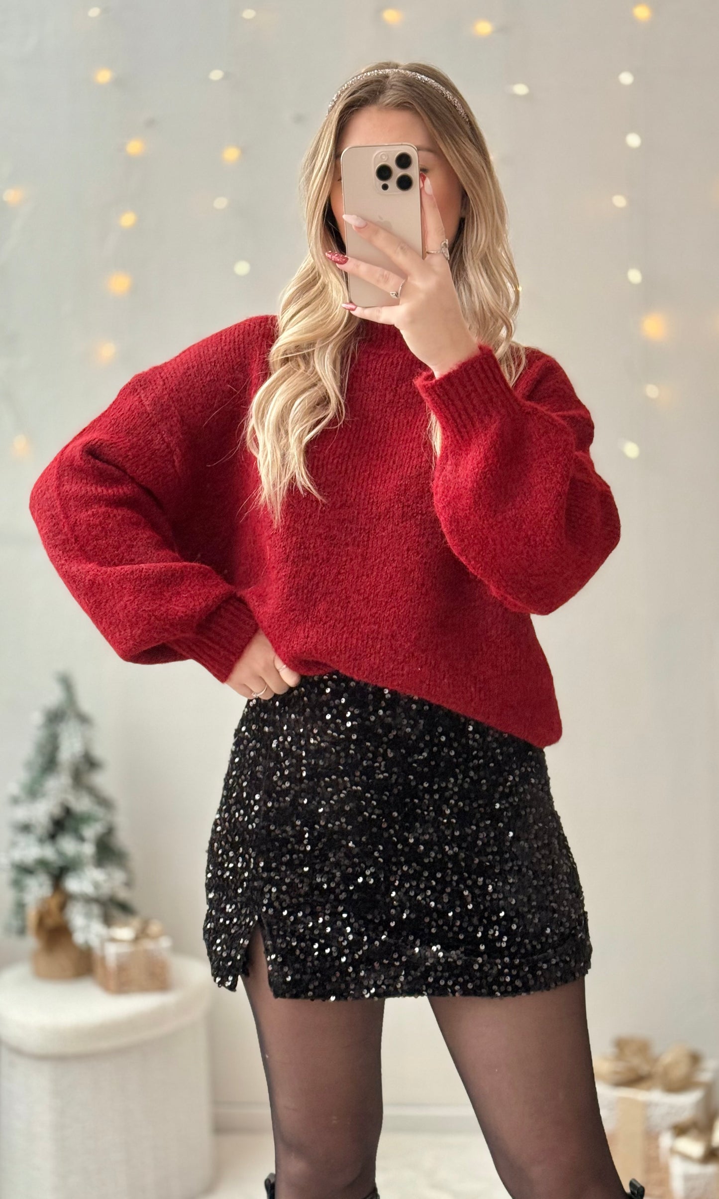 Jupe short HOLLY (noire, argentée ou dorée)