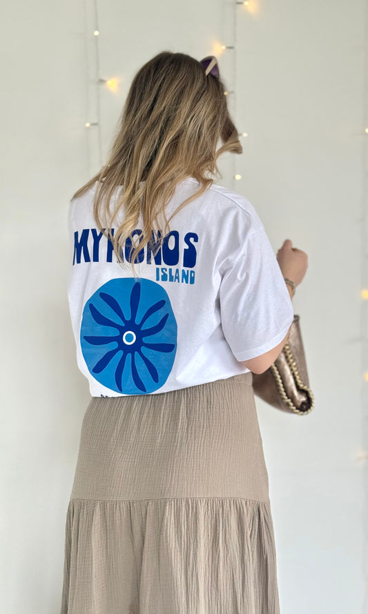 T-shirt 100% coton MYKONOS 🇮🇹