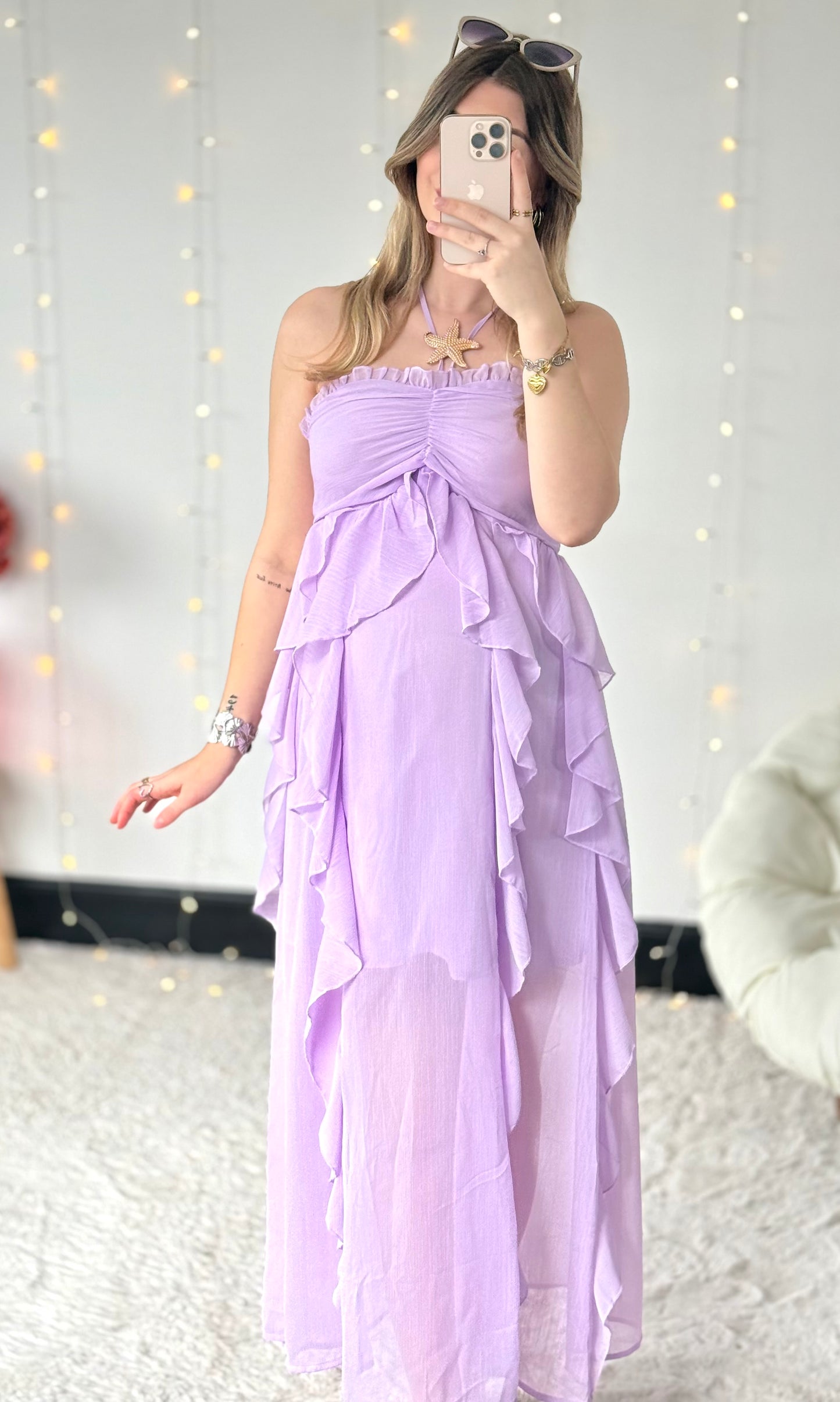 Robe froufrous ARIEL