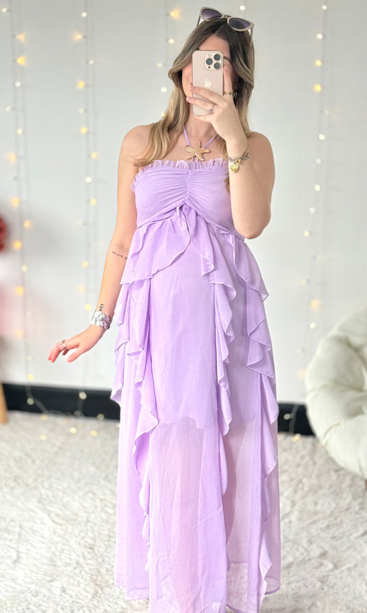 Robe froufrous ARIEL