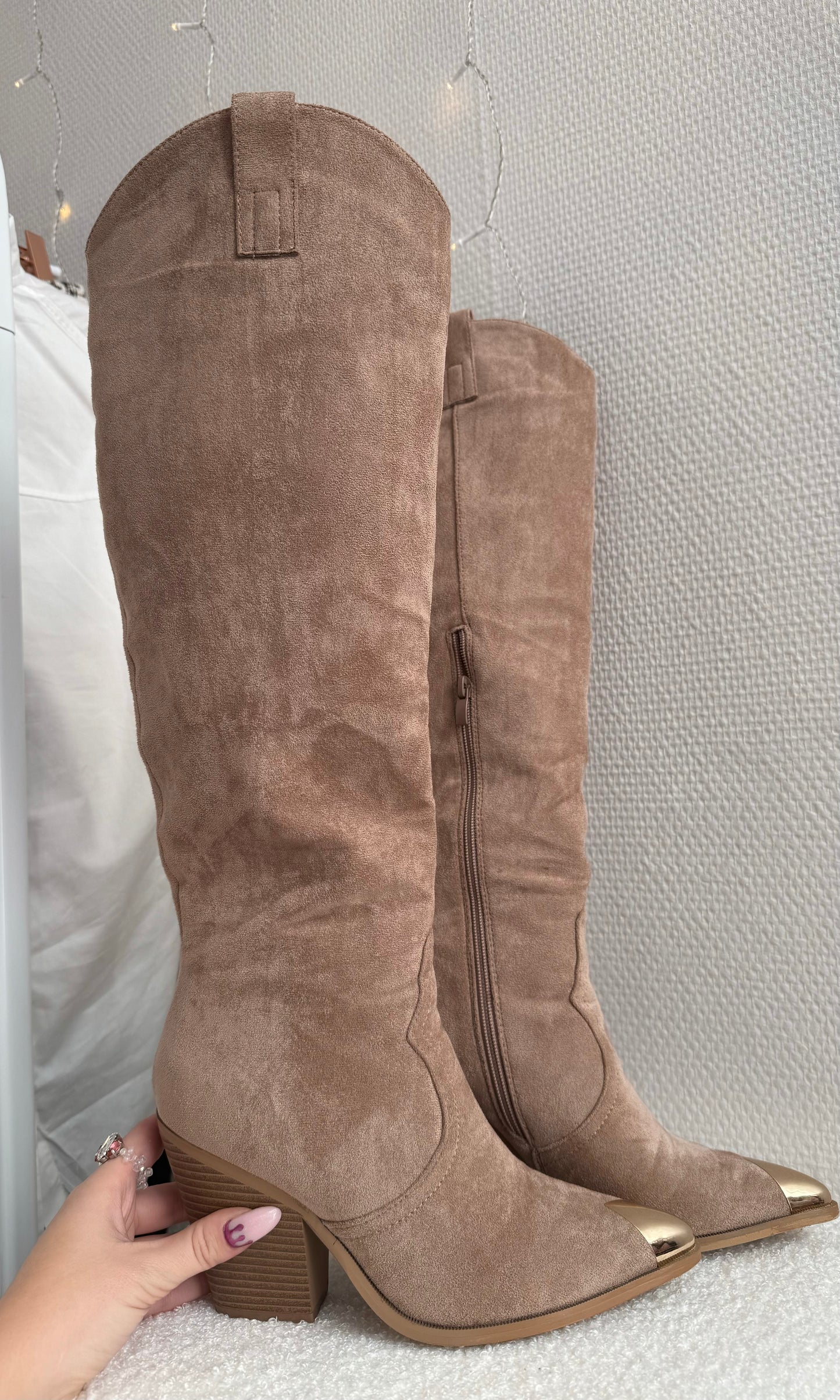 Santiags beige LUKE