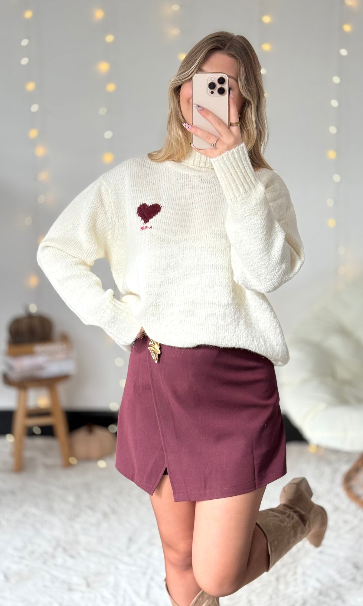 Jupe short bijoux VAL
