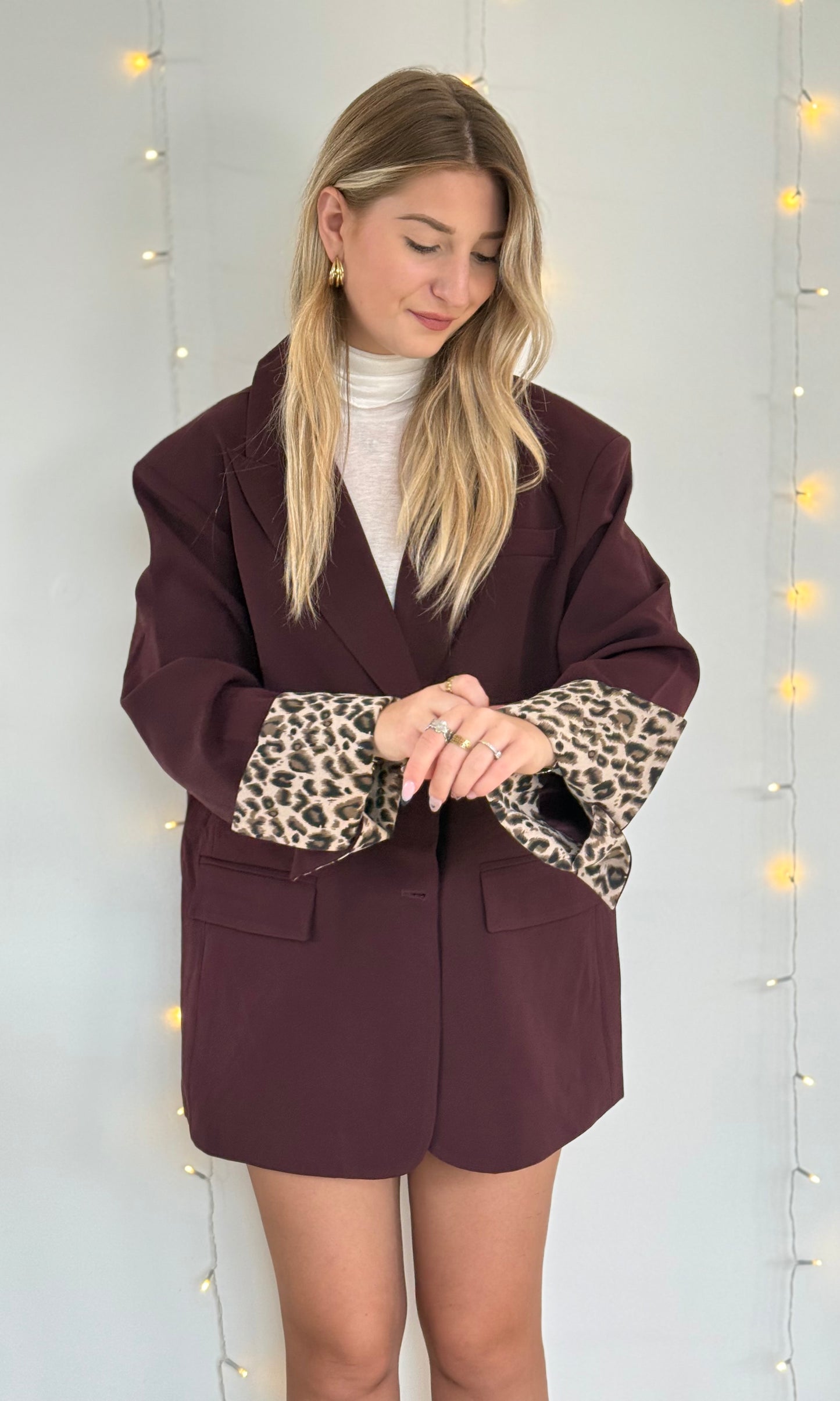 Blazer oversize / léopard LALIE