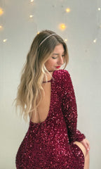 Robe dos nu SPARKLING