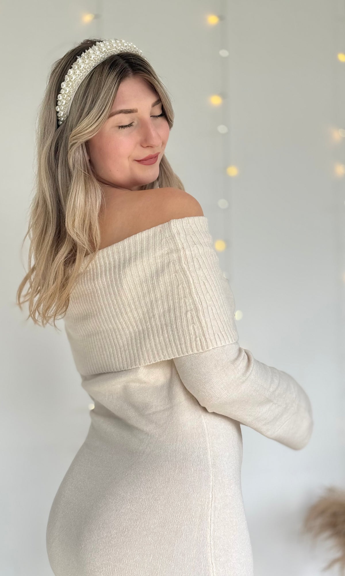Robe pull écrue AVALONE 🇮🇹