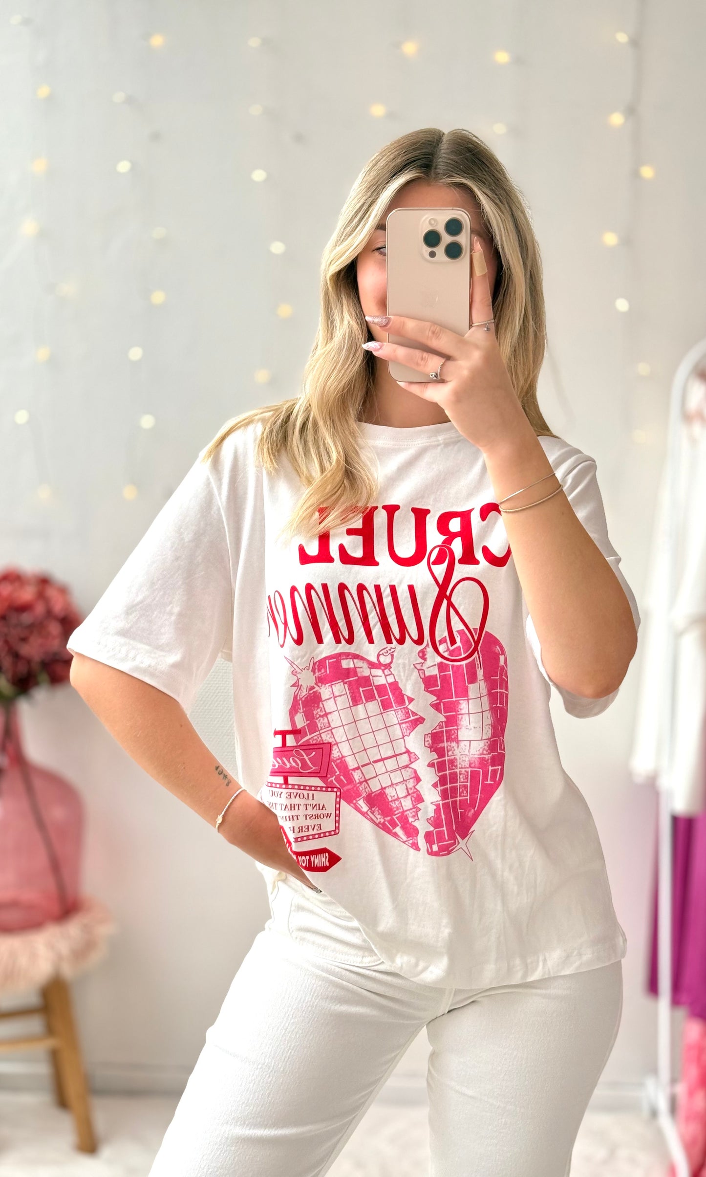 Tshirt blanc CRUEL SUMMER 🇮🇹