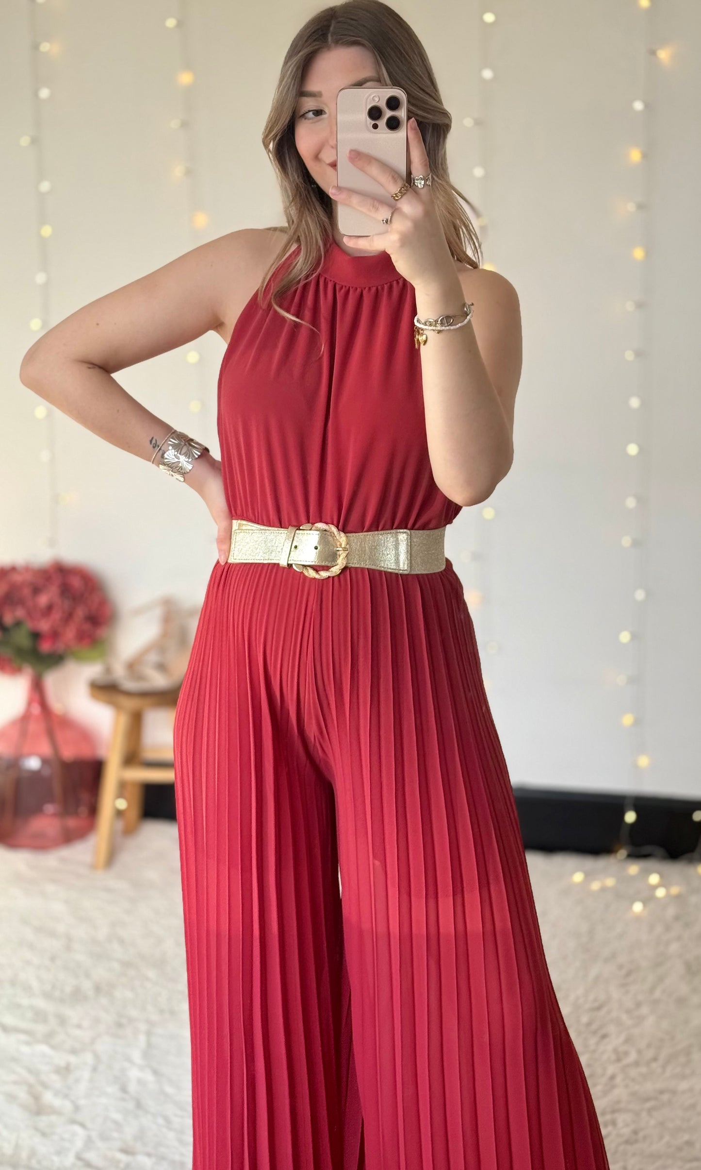 Combinaison LIDIA vieux rose 🇮🇹