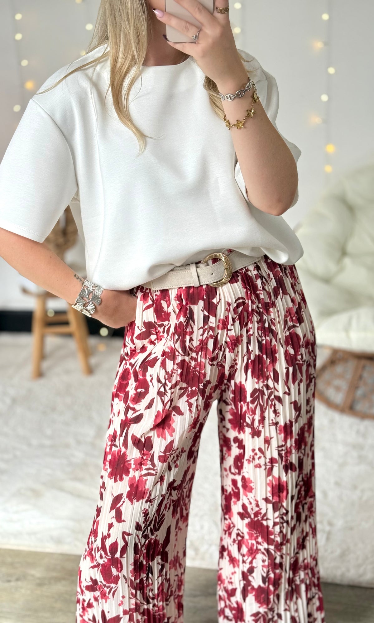 Pantalon plissé AUTUMN (34-48) 🇮🇹