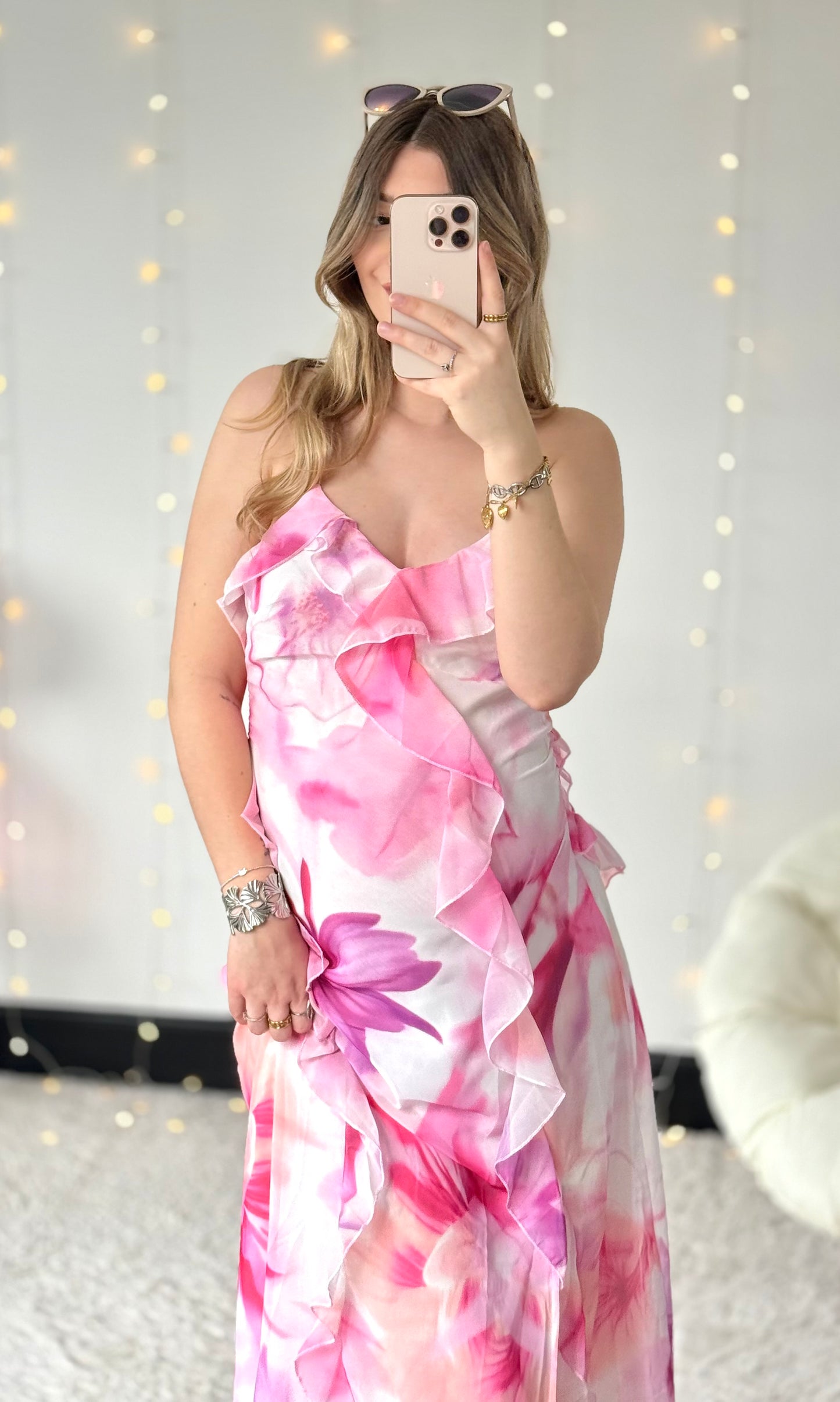 Robe à froufrous ROMANTIC