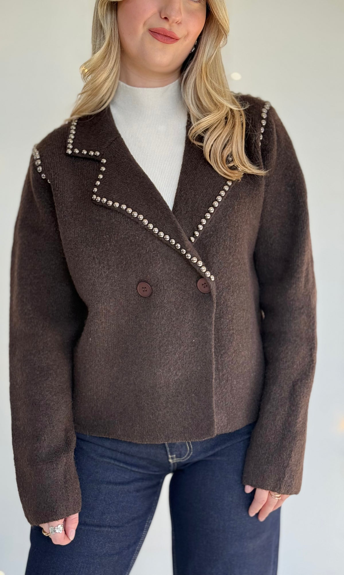 Veste en laine WOODY