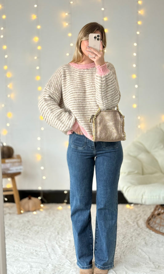 Jean coupe droite MARINE