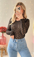 Haut en dentelle ESMEE