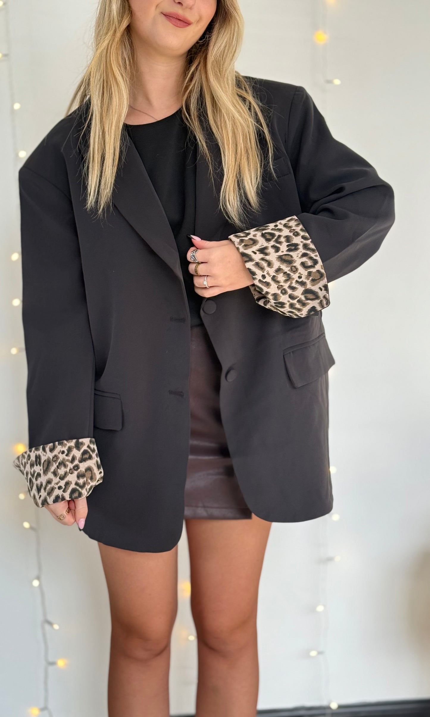 Blazer oversize / léopard LALIE